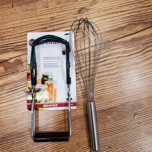 Jar lifter & Whisk